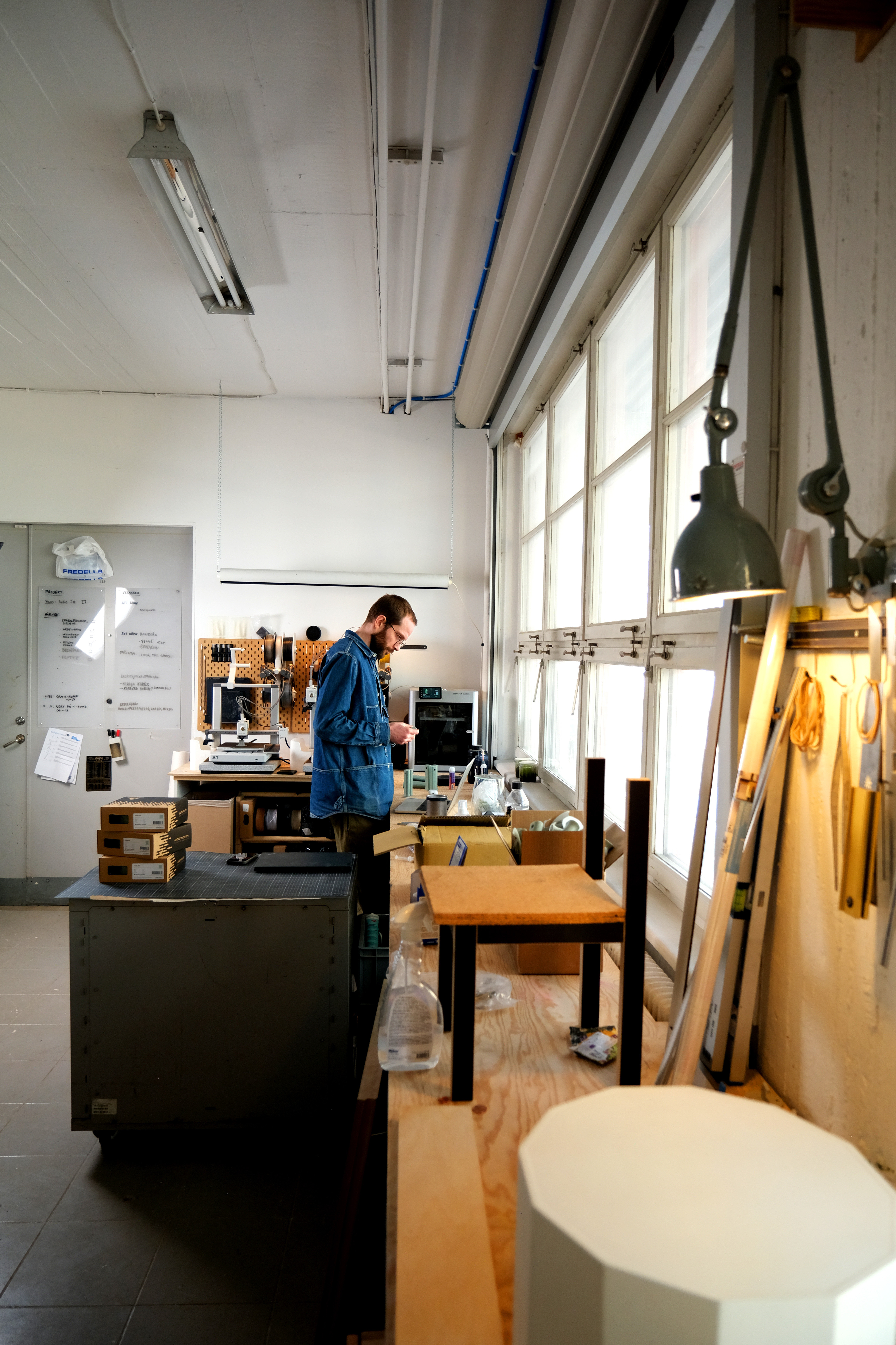 Kivo Studio verkstad – 3D-print och prototypframtagning i Hägersten, Stockholm